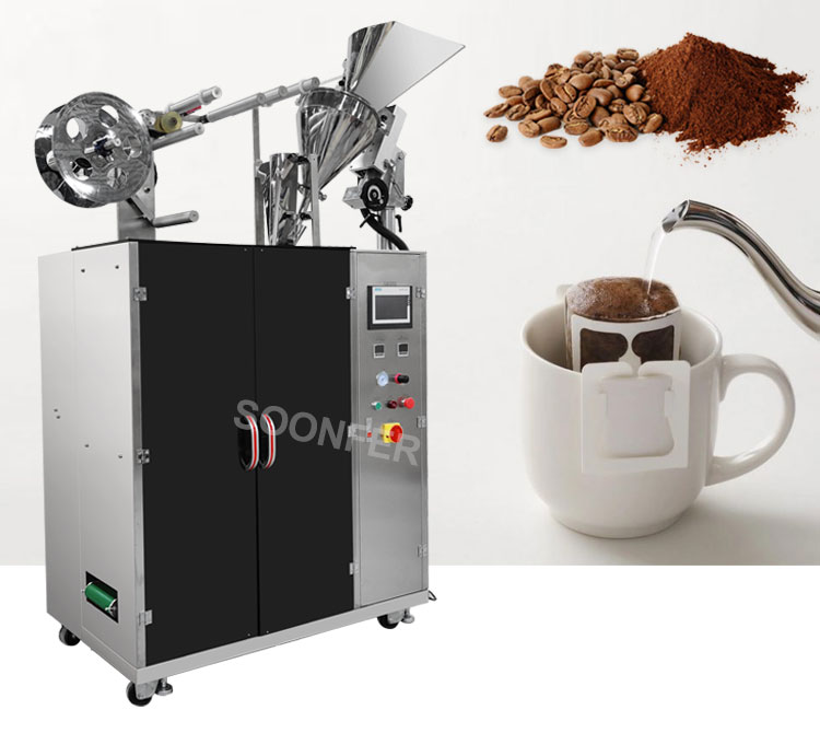 China Fully Automatic Commercial Drip Filter Coffee Bag Packing