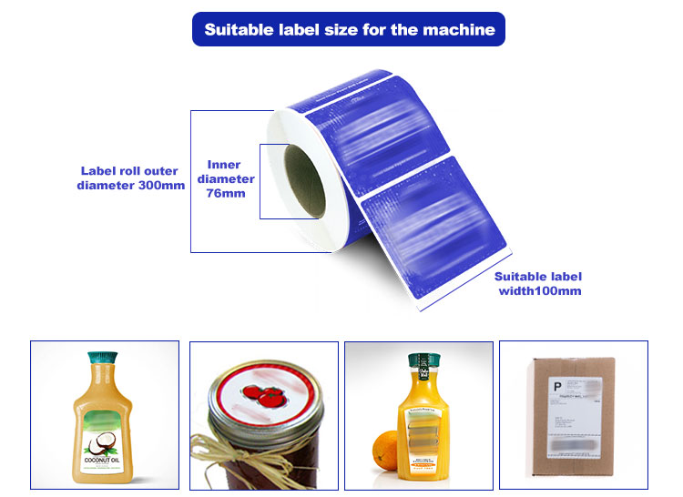 flat labeling machine