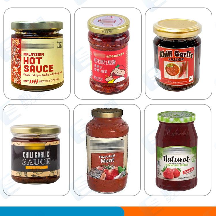 sauce filling packing machine line