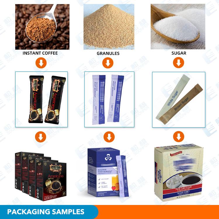 multi lane granule packing machine