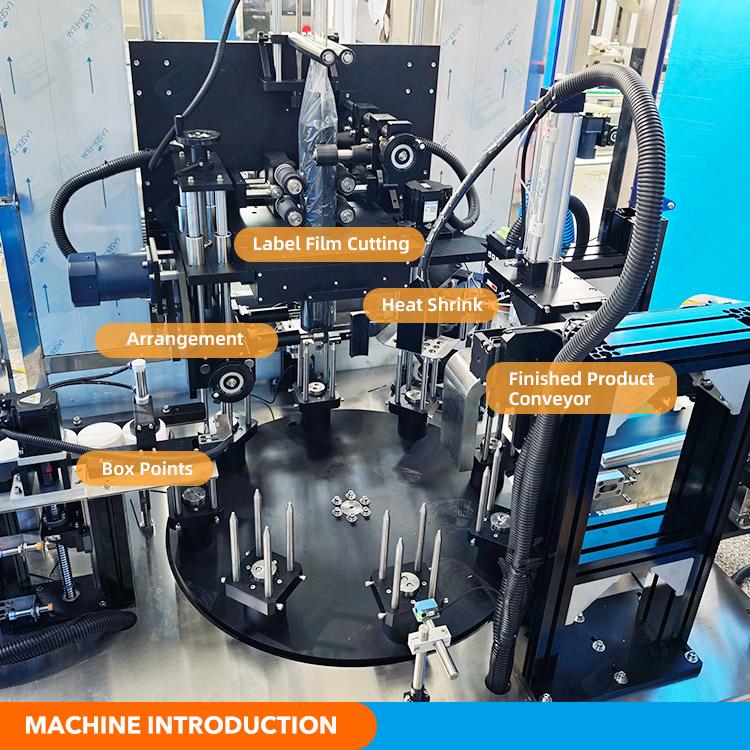 snus box shrink sleeve labeling machine
