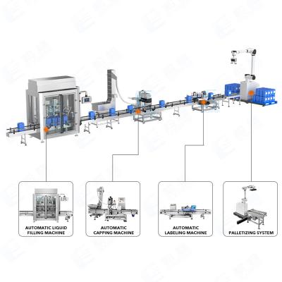 barrel liquid filling machine line