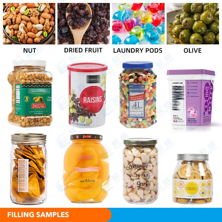 bottle granule filling machine