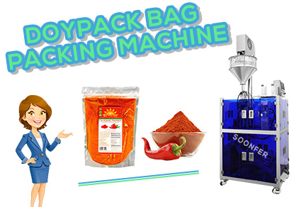 New product automatic powder doypack bag packing machine